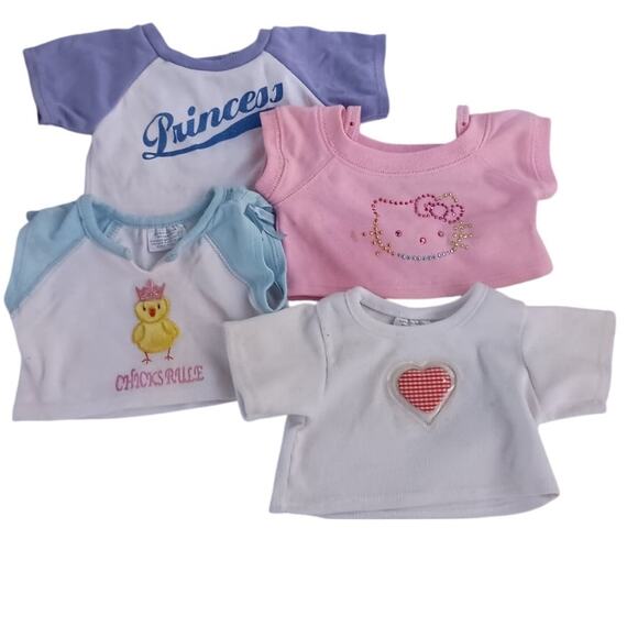 Build a Bear Large Lot of clothes and shoes - over 30 pieces! Cheer/ Hello Kitty - Picture 8 of 12